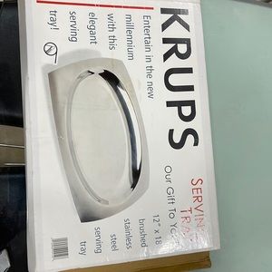 Krups serving tray